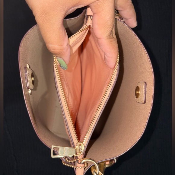 Coach Beige Bag with Strawberry Print - Picture 6 of 8